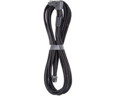 „CableMod C-Series Pro ModMesh 12V-2®“ 6 colių kabelis, 90° jungtis, skirtas „Corsair Type 5 RMx Shift“ maitinimo šaltiniams, anglies pluošto, 65 cm