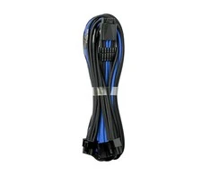 CableMod C-Series PRO ModMesh 12VHPWR to 3x PCI-e Cable for Corsair – 60cm, juodos spalvos/mėlynos spalvos