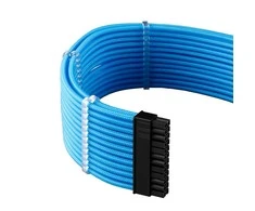 CableMod C-Series PRO ModMesh 12VHPWR Cable Kit for Corsair RM, RMi, RMx (Juodas Label) – mėlynos spalvos
