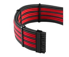„CableMod“ „CableMod C-Series PRO ModMesh 12VHPWR“ kabelių rinkinys, skirtas „Corsair RM“, „RMi“, „RMx“ (juodos etiketės) – juodas/raudonas