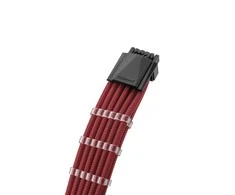 CableMod C-Series PRO ModMesh 12VHPWR to 3x PCI-e Cable for Corsair – 60cm, raudonos spalvos