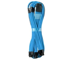 CableMod C-Series PRO ModMesh 12VHPWR to 3x PCI-e Cable for Corsair – 60cm, mėlynos spalvos