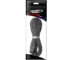 „CableMod C-Series Pro ModMesh Bridged“ jungiamasis kabelis – 8+8 kontaktų PCIe, anglies pluošto, 60 cm
