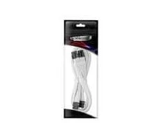 CableMod C-Series Pro ModMesh Bridged Bridged Connection Cable – 8+8-Pin PCIe, baltos spalvos, 60cm