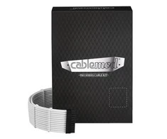 CableMod C-Series PRO ModMesh Cable Kit for Corsair AXi/HXi/RM (Geltona Label) – baltos spalvos