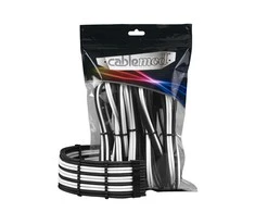 CableMod PRO ModMesh 12VHPWR Cable Extension Kit – juodos spalvos/baltos spalvos