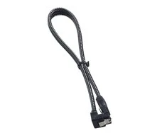 „CableMod ModMesh“ stačiakampis SATA 3 kabelis, 30 cm, anglies pluošto
