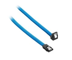CableMod ModMesh Right Angle SATA 3 Cable 30cm – light mėlynas