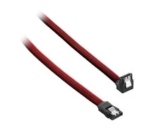 CableMod ModMesh Right Angle SATA 3 Cable 60cm – blood red