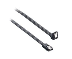 CableMod ModMesh Right Angle SATA 3 Cable 60cm – carbon