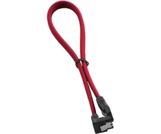„CableMod ModMesh“ stačiakampis SATA 3 kabelis, 30 cm, raudonas
