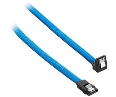 CableMod ModMesh Right Angle SATA 3 Cable 60cm - light mėlynas