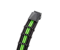 CableMod PRO ModMesh 12VHPWR to 3x PCI-e Cable – 45cm, juodas/light žalias