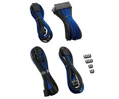 CableMod PRO ModMesh 12VHPWR Cable Extension Kit – juodos spalvos/mėlynos spalvos
