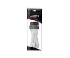 CableMod Pro ModMesh 24-pin ATX Extension, 30cm – baltos spalvos