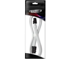 CableMod Pro ModMesh 4-pin ATX Extension, 45cm – baltos spalvos