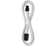CableMod Pro ModMesh 4-pin ATX Extension, 45cm – baltos spalvos
