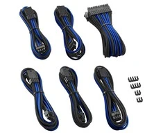 CableMod PRO ModMesh Cable Extension Kit – juodos spalvos/mėlynos spalvos