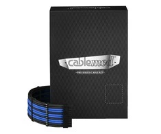 CableMod PRO ModMesh RT ASUS/Seasonic/Phanteks Cable Kits – juodos spalvos/mėlynos spalvos