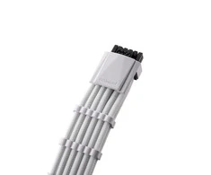 CableMod RT-Series PRO ModMesh 12VHPWR to 3x PCI-e Cable for ASUS/Seasonic – 60cm, baltos spalvos