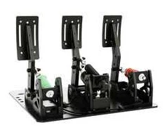 CAMMUS LC100 V4 Pedal Set, 200kg Load Cell Sensor, Hall Sensor – juodas