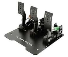 CAMMUS LC100 V4 Pedal Set, 200kg Load Cell Sensor, Hall Sensor – juodas