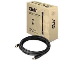 Club 3D DisplayPort 1.4 HBR3 8K60Hz DSC 1.2 Kabelis kištukinis/kištukinis – 5m