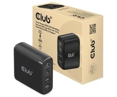 Club 3D Club3D kelioninis įkroviklis 100W GAN technologija, 2xUSB-A ir 2xUSB-C, PD 3.0 palaikymas