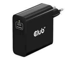 Club 3D Club3D kelioninis įkroviklis USB-C 140W GaN technologija, 1xUSB-C, PD 3.1 palaikymas
