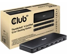 Club 3D 12-in-1 Thunderbolt 4 stotis / replikatorius (CSV-1582)