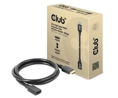 „Club 3D Ultra High Speed“ HDMI prailginimo kabelis, 4K120Hz/8K60Hz, 48Gbps – 1m