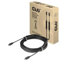 „Club 3D“ USB-C laidas, dvikryptis, USB 3.1 (10 Gbps), 60 W maitinimo tiekimas – 5 m