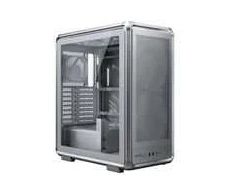 „Cooler Master“ korpusas „MasterFrame 500 Mesh“ sidabrinis, permatomas šoninis skydelis, ATX, 2x 200 mm ventiliatoriai, 1x 120 mm ventiliatorius, pilkas