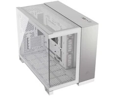 Corsair 2500X Micro-ATX kompiuterio korpusas, Tempered Glass - baltos spalvos, aliuminio