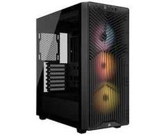 „Corsair 3200D RS ARGB“ korpusas, „Midi-Tower“, ATX, grūdintas stiklas - pilka