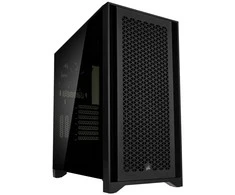 CORSAIR 4000D Airflow grūdinto stiklo vidurinio bokšto Juodas dėklas