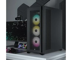 Corsair | Tempered Glass PC Case | 7000D AIRFLOW | Side window | Juodas | Full-Tower | ATX