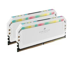 RAM Corsair Dominator Platinum RGB 32GB DDR5-6200 rinkinys (2x16GB), CL36, baltas