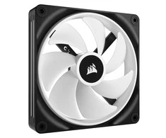 Vienas CORSAIR iCUE LINK QX140 RGB 140 mm magnetinio kupolo ventiliatorius