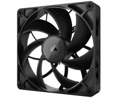 Corsair iCUE LINK RX140 MAX Series, PWM korpuso ventiliatorius 2er Pack – 140mm, juodos spalvos