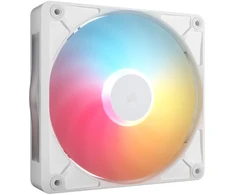 CRI Corsair iCUE LINK RX140 II RGB PWM PC Fan Expansion Kompiuterio korpusui Ventiliatorius 14 cm Balta 1 vnt