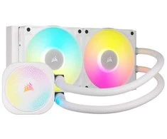 Corsair iCUE LINK TITAN RX RGB Procesorius Viskas viename skysčių aušintuvas 12 cm Baltas 1 vnt.