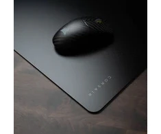 Corsair MM Glass Pelės kilimėlis, matte glass surface, non-slip base – juodas, 40cm x 50cm