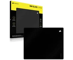 Corsair MM Glass Pelės kilimėlis, matte glass surface, non-slip base – juodas, 40cm x 50cm