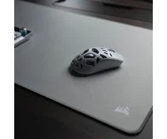 CORSAIR MM Pelės kilimėlis žaidimams, Fabric Surface, Anti-Fray Edges – Pilkas, XXL