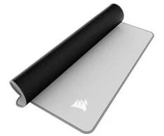 CORSAIR MM Pelės kilimėlis žaidimams, Stoffoberfläche, Anti-Fray-Kanten – grau, M