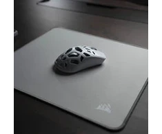 CORSAIR MM Pelės kilimėlis žaidimams, Stoffoberfläche, Anti-Fray-Kanten – grau, M