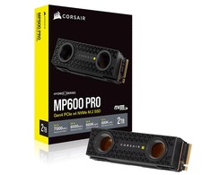 „Corsair MP600 Pro Hydro X Edition NVMe SSD“, PCIe 4.0, M.2 2280 – 2 TB