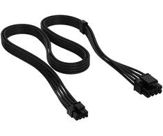 „Corsair Premium Sleeved 8-Pin ATX“ kabelis, skirtas 5 tipo maitinimo šaltiniui – Juodas