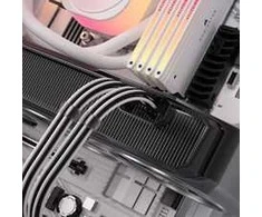 Corsair Premium Sleeved DC Cable Starter Kit, for Type 5 Power Supply – Juodas/Baltas